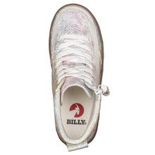 Load image into Gallery viewer, Kids&#39; Rainbow Crackle Billy Classic Lace Highs

