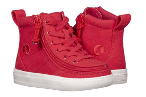 Toddler Red Canvas Billy Classic Lace Highs