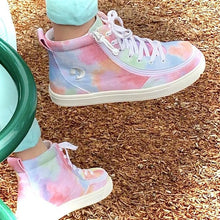 Load image into Gallery viewer, Kids&#39; Sherbet Tie Dye Billy Classic Lace Highs
