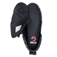 Load image into Gallery viewer, Kids&#39; Black Skateboards Billy Classic Lace Highs

