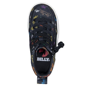 Toddler Black Skateboard Billy Classic Lace Highs