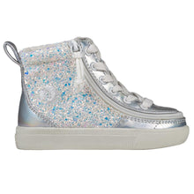 Load image into Gallery viewer, Toddler Unicorn Metallic Glitter Billy Classic Lace Highs
